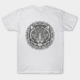 Tiger art face T-Shirt